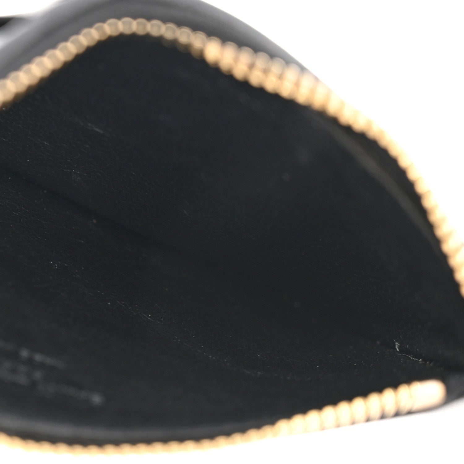 Saint Laurent Calfskin 5 Fragments Zip Pouch Card Holder Black 9 of 18