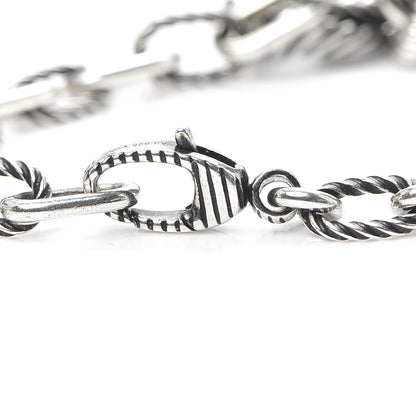 Gucci Sterling Silver Interlocking G Charm Bracelet 5 of 6