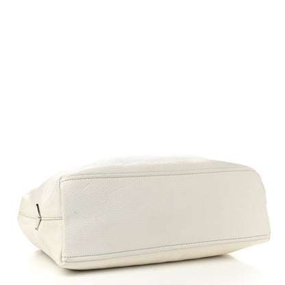 Prada Vitello Daino Shoulder Bag White 4 of 13