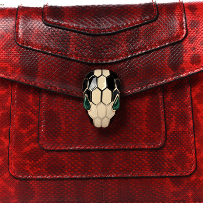 Bulgari Karung Serpenti Forever Crossbody Red 11 of 11