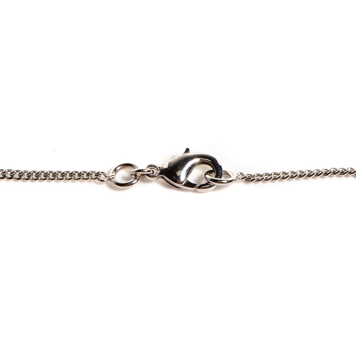 Crystal CC Timeless Necklace Silver