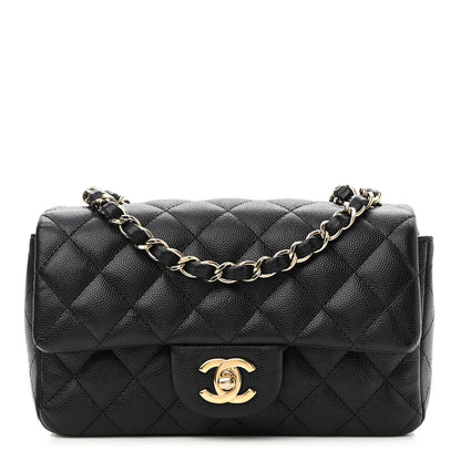 Chanel Caviar Quilted Mini Rectangular Flap Black 1 of 9