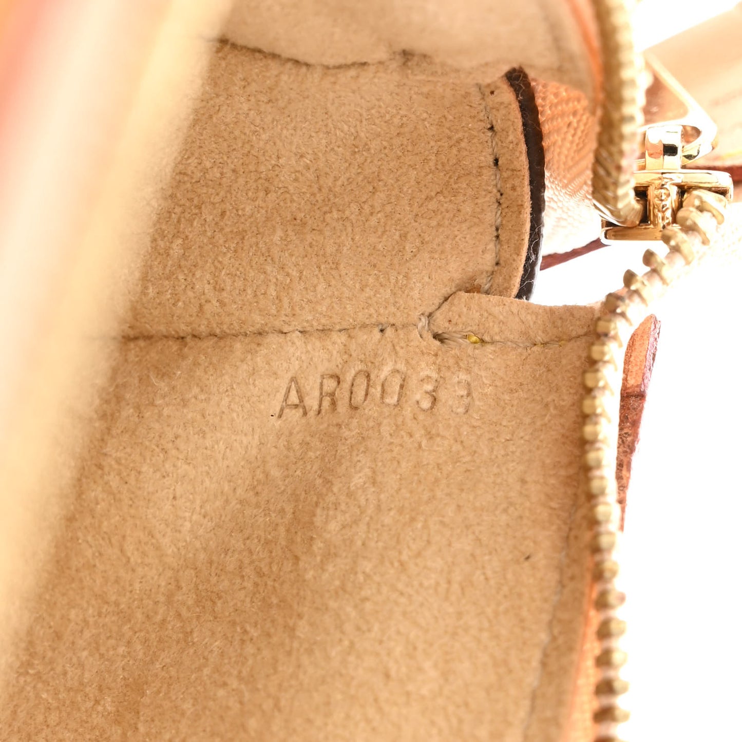 Monogram Cherry Blossom Pochette Accessories Brown