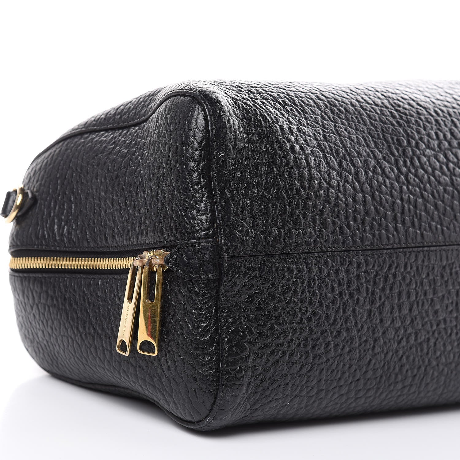 Burberry Heritage Grain Medium Alchester Bowling Bag Black 8 of 14