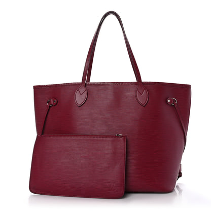 Louis Vuitton Epi Neverfull MM Fuchsia 3 of 10