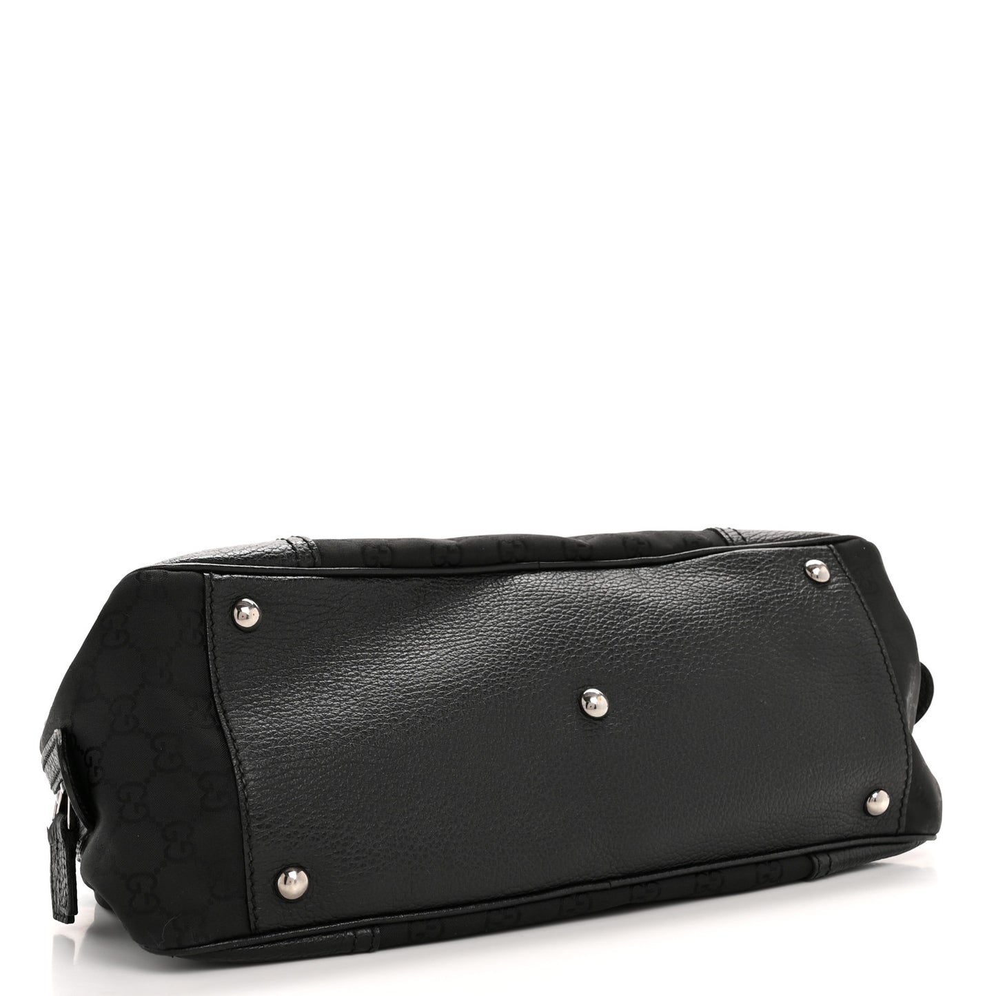 Canvas Monogram Web Princy Boston Black