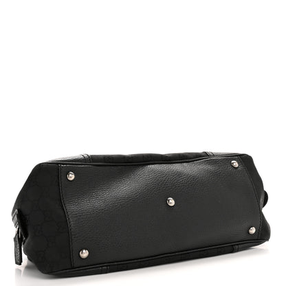 Gucci Canvas Monogram Web Princy Boston Black 4 of 12