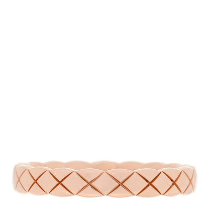 Chanel 18K Beige Gold Mini Coco Crush Ring 54 6.75 3 of 5