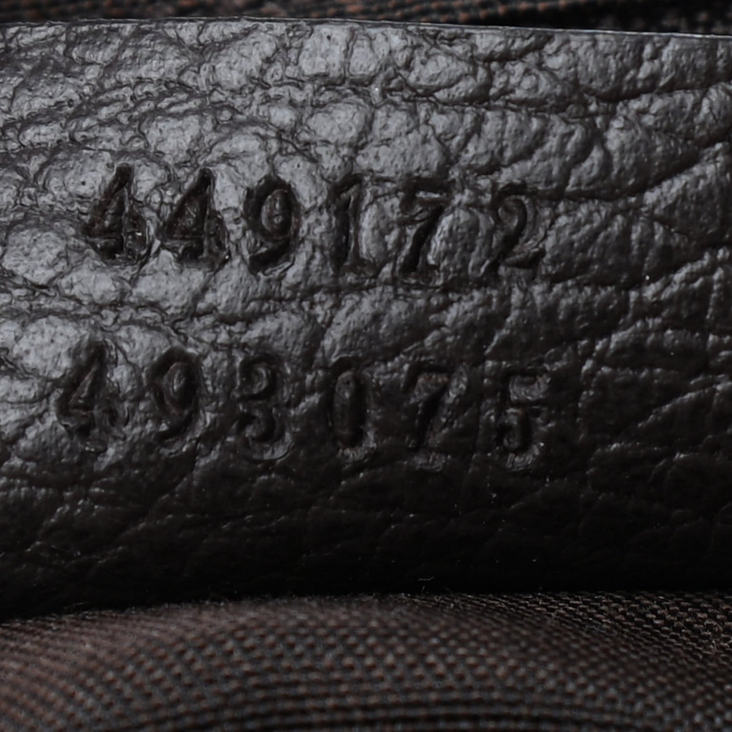 Monogram Flap Messenger Bag Beige Dark Brown