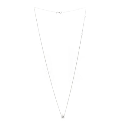 Chanel 18K White Gold Coco Crush Pendant Necklace 3 of 5
