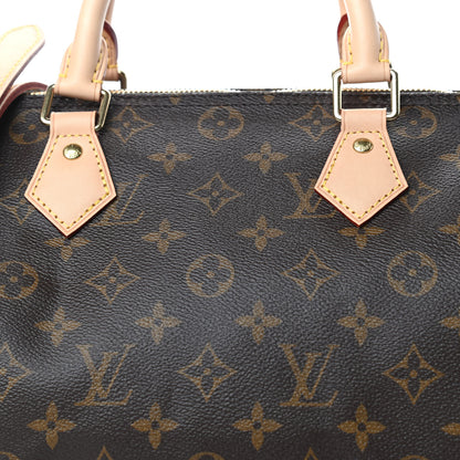 Louis Vuitton Monogram Speedy Bandouliere 30 9 of 9