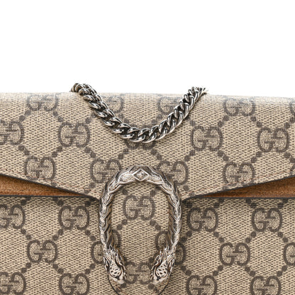 Gucci GG Supreme Monogram Super Mini Dionysus Shoulder Bag Taupe 12 of 19