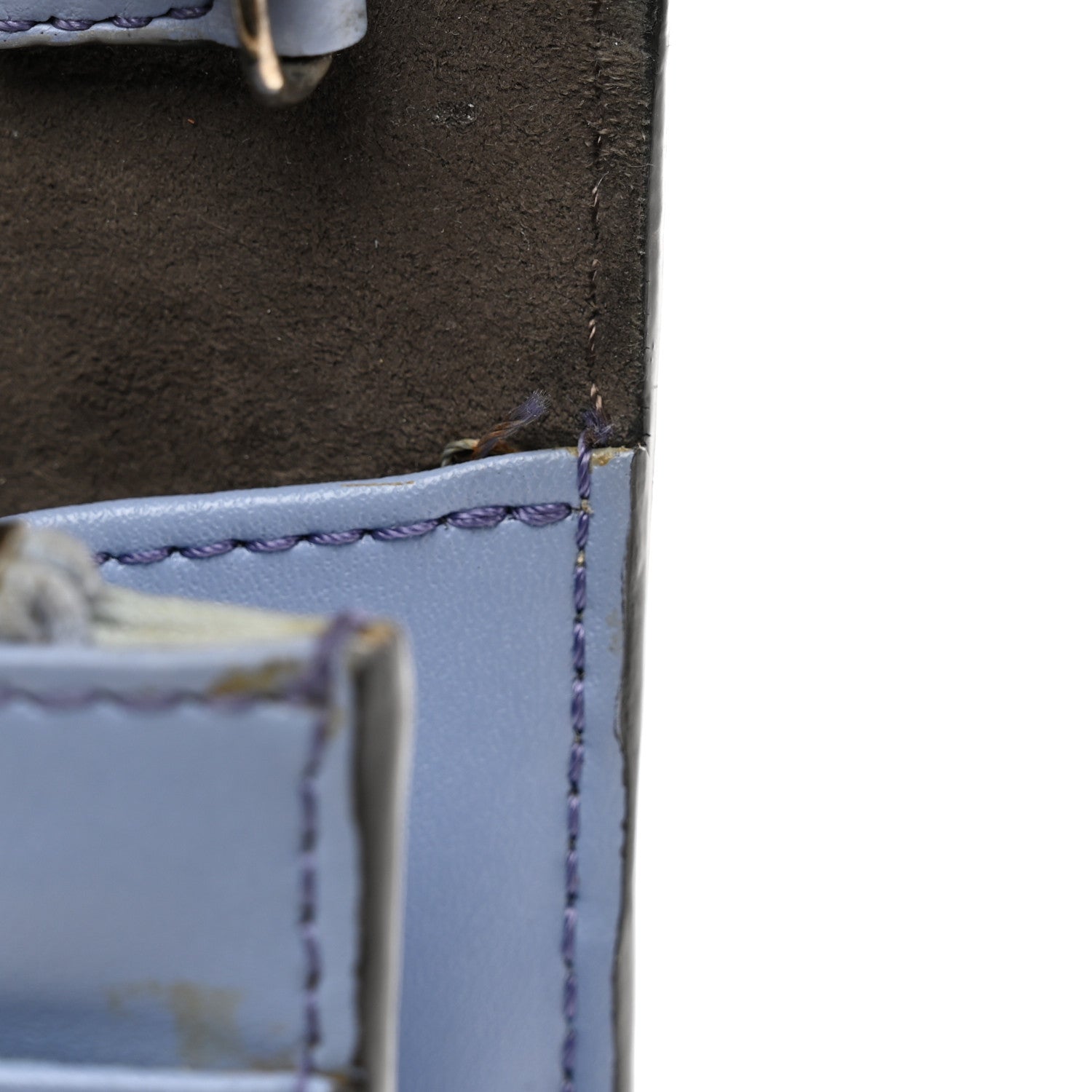 Fendi Vitello Dolce Studded Tube Wallet On Chain Ardesia Multicolor 12 of 13