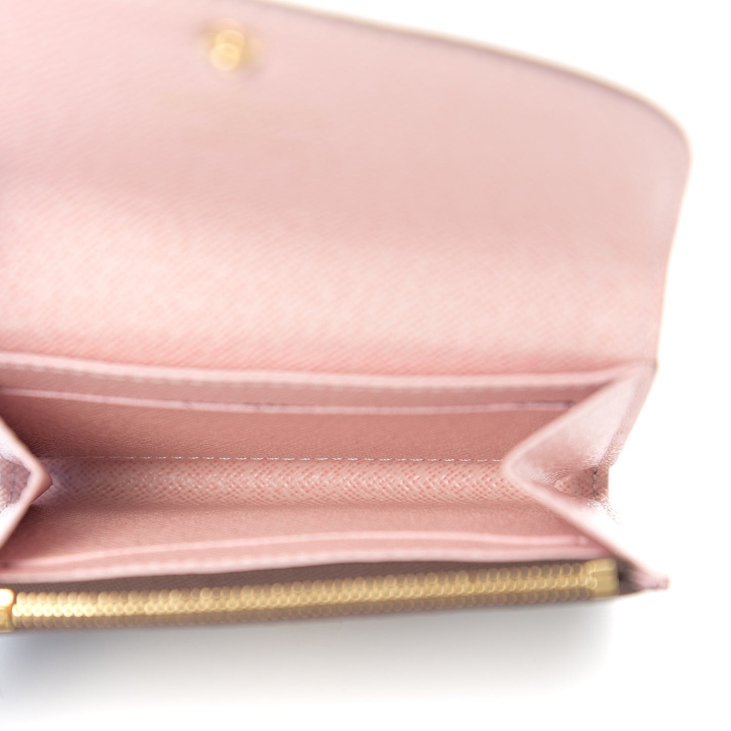 Monogram Rosalie Coin Purse Rose Ballerine