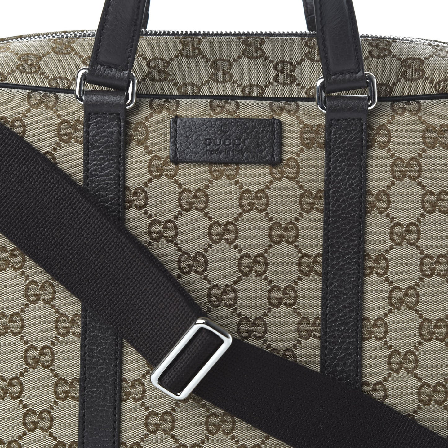 Monogram Briefcase Dark Brown