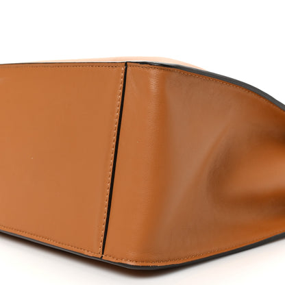 Fendi Vitello Grace Suede Flip Tote Nocciola Marrone 9 of 9