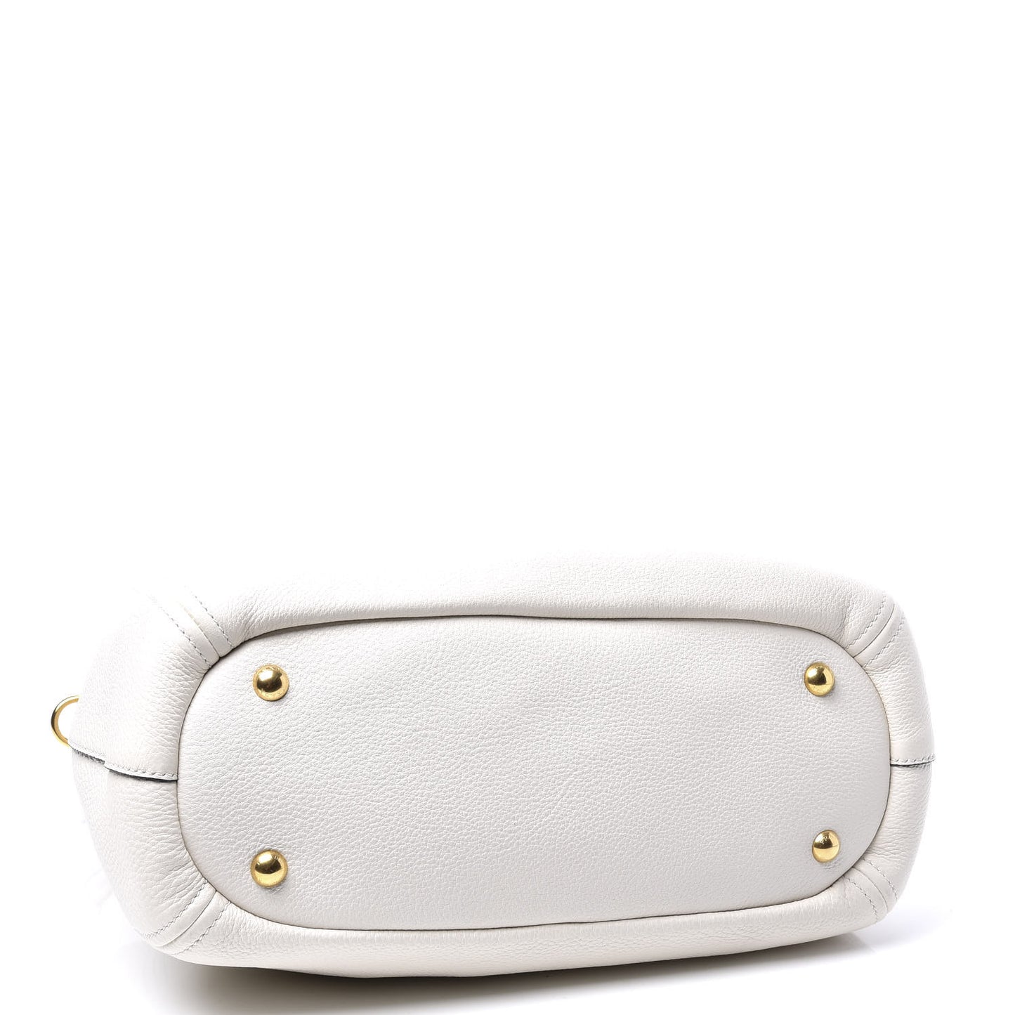 Vitello Phenix Shopping Tote Bianco