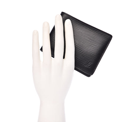 Louis Vuitton Epi Multiple Wallet Black 2 of 7
