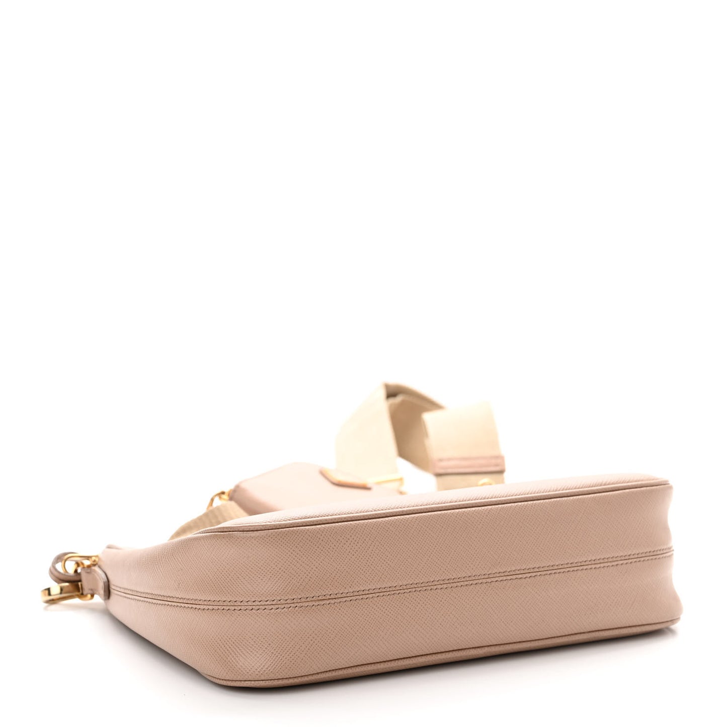 Saffiano Lux Re-Edition 2005 Shoulder Bag Cammeo