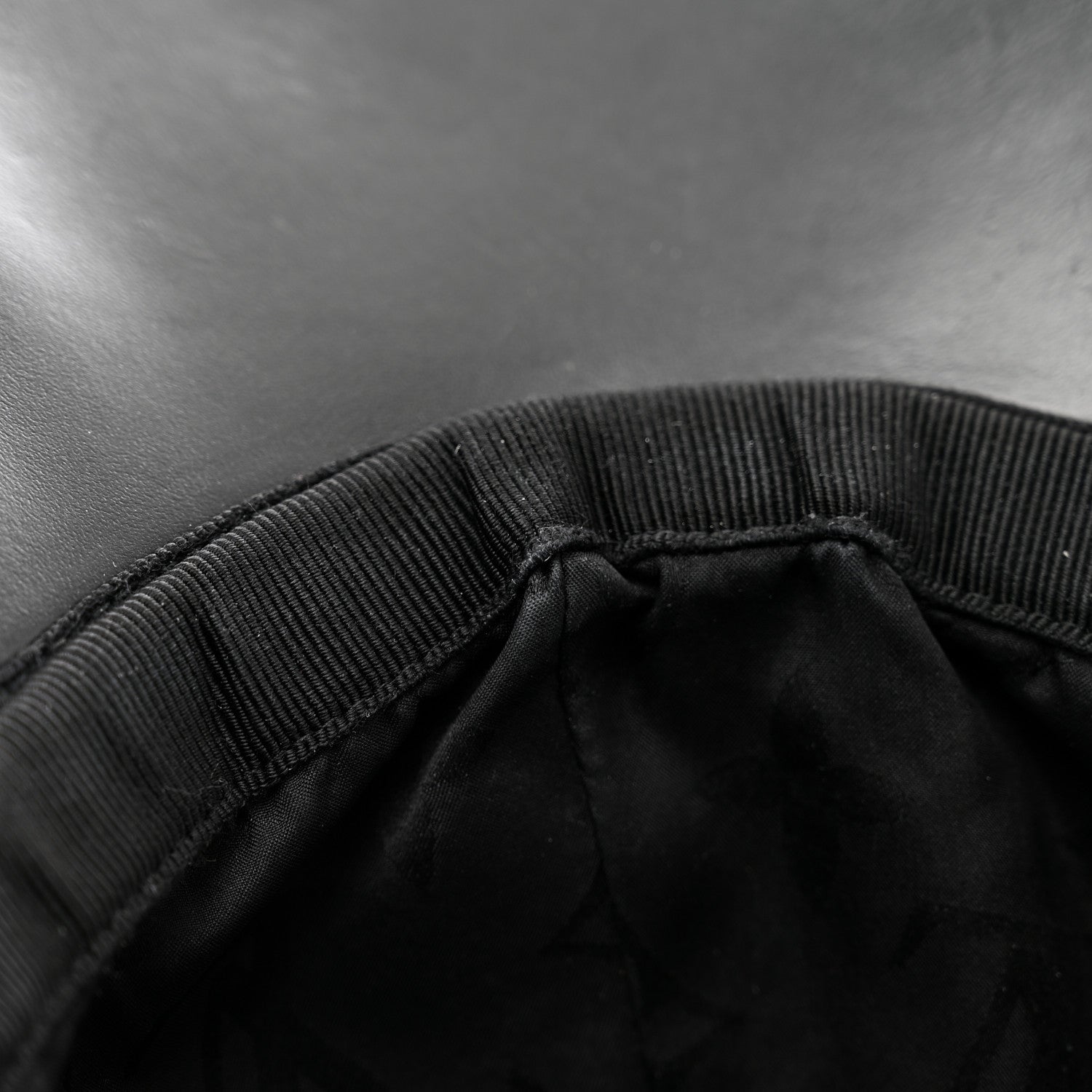 Louis Vuitton Monogram Cotton Jacquard Embroidered LV Day Cap M Black 9 of 9