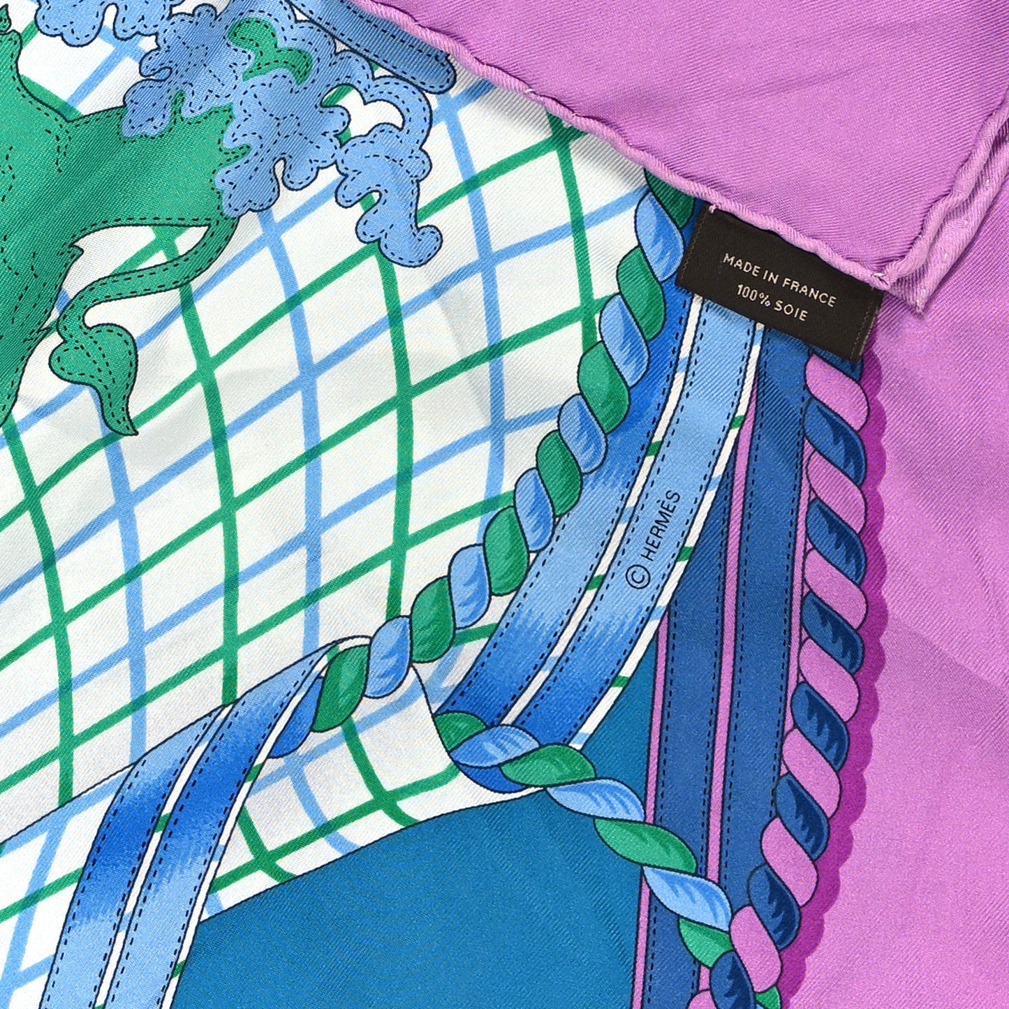 Silk Grande Tenue Scarf 90