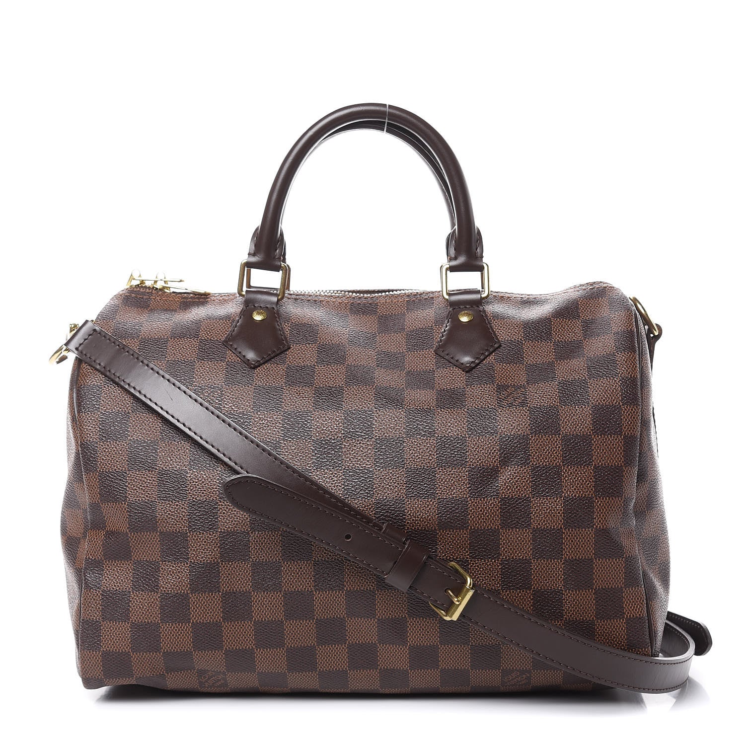 Louis Vuitton Damier Ebene Speedy Bandouliere 30 1 of 11