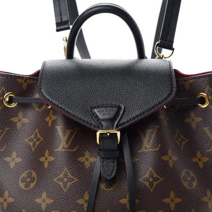 Louis Vuitton Monogram BB Montsouris NM Backpack Black 10 of 11