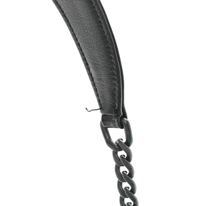 Prada Glace Calfskin Studded Crossbody Turchese Black 13 of 13