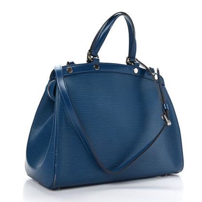 Louis Vuitton Epi Brea MM Saphir 2 of 10
