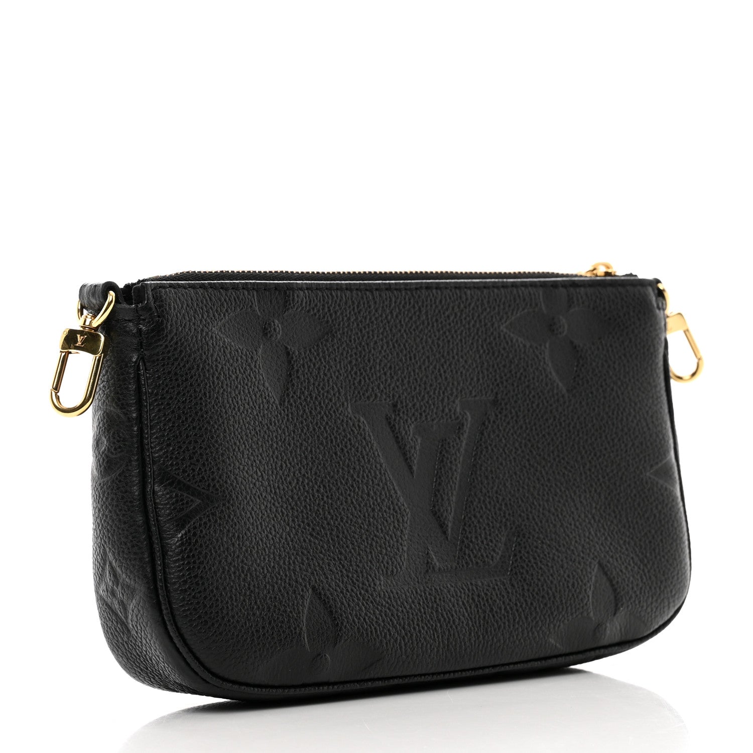 Louis Vuitton Empreinte Monogram Giant Multi Pochette Accessories Mini Pochette Black 3 of 6