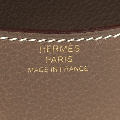 Hermes Evercolor Constance Slim Wallet Etoupe 8 of 11