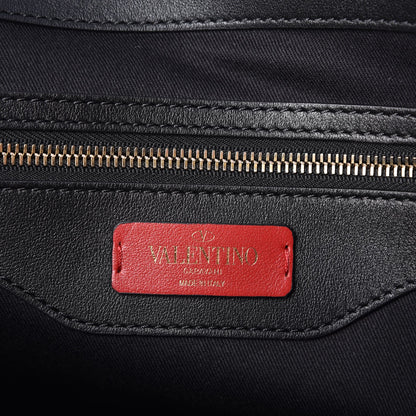 Valentino Garavani Vitello Lovestud Tote Black 6 of 7