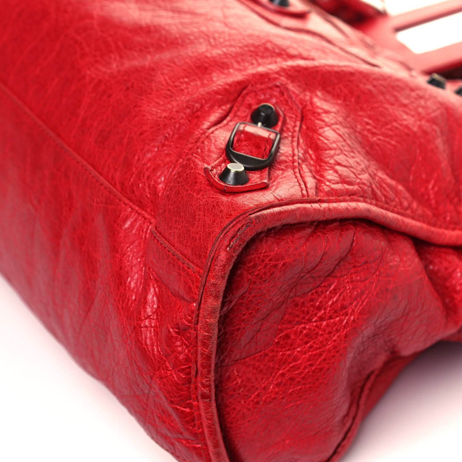 Balenciaga Agneau Classic Hardware City Rouge Coquelicot 10 of 15