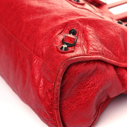 Balenciaga Agneau Classic Hardware City Rouge Coquelicot 10 of 15