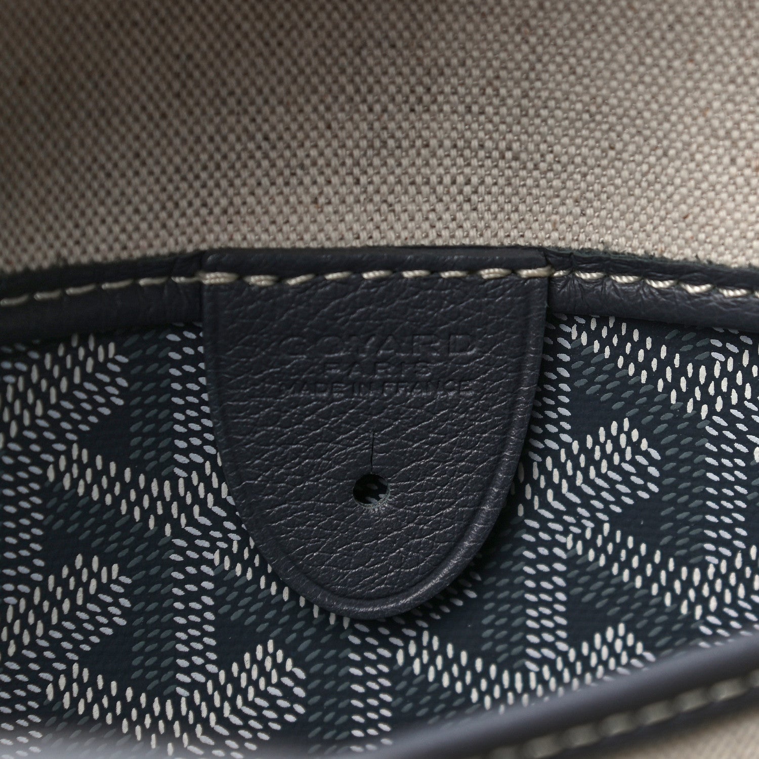 Goyard Goyardine Artois MM Grey 6 of 9