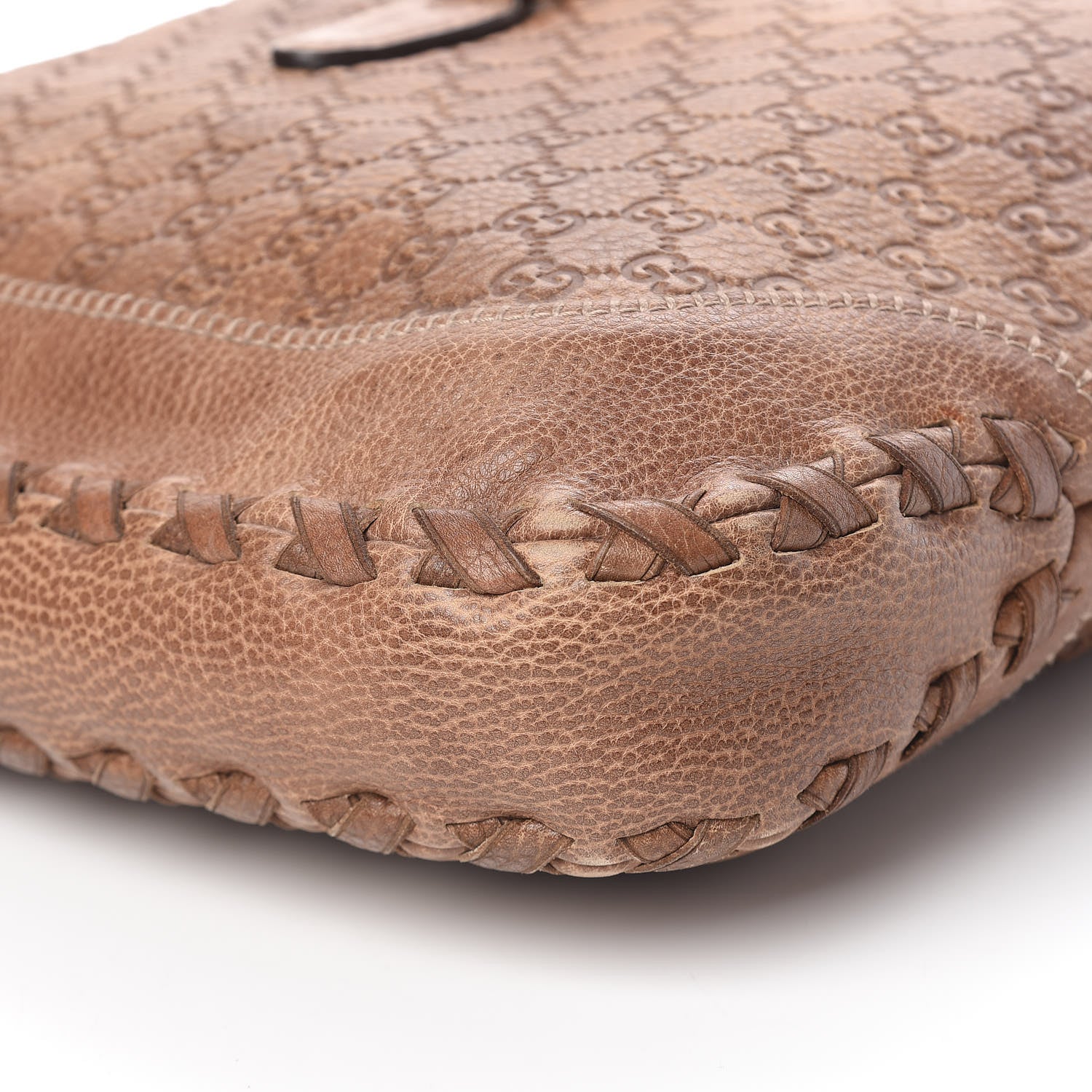 Gucci Guccissima Large New Jackie Hobo Light Brown 10 of 11