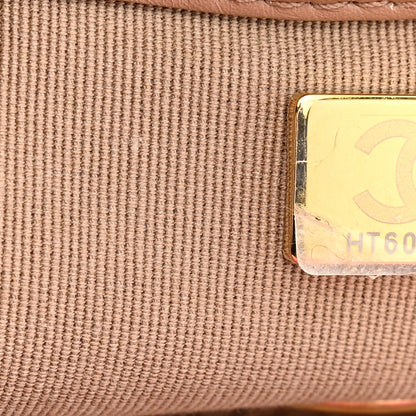 Chanel Wool Tweed Quilted Small Elegant Chain Flap Pink Brown 7 of 11