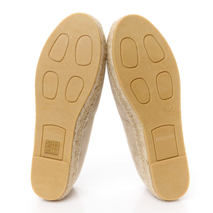Miu Miu Camoscio Crystal Espadrilles 37 Corda 6 of 10