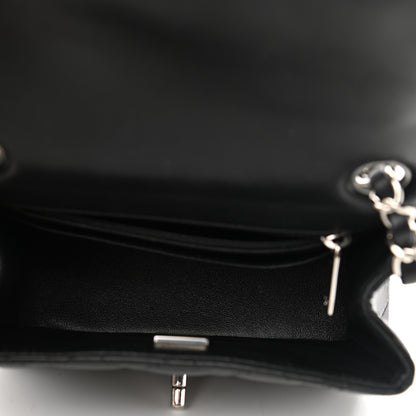 Chanel Lambskin Quilted Mini Square Flap Black 5 of 13