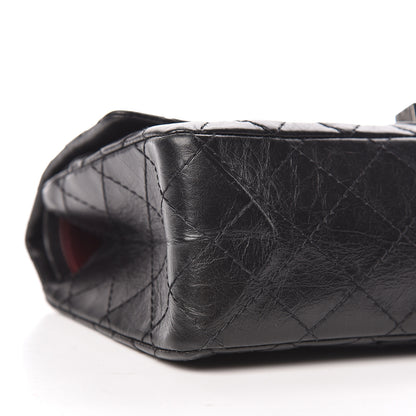 Chanel Aged Calfskin Quilted 2.55 Reissue 225 Flap Black 9 of 11