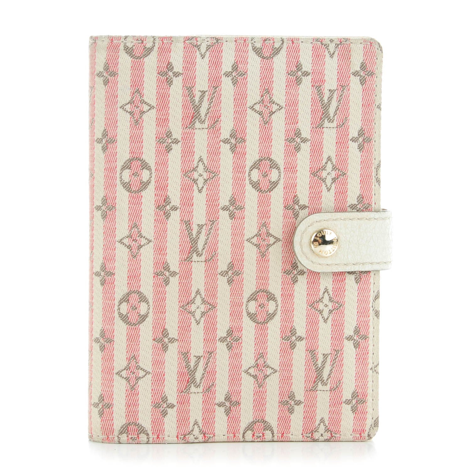 Louis Vuitton Mini Lin Croisette Small Ring Agenda Rouge 1 of 7