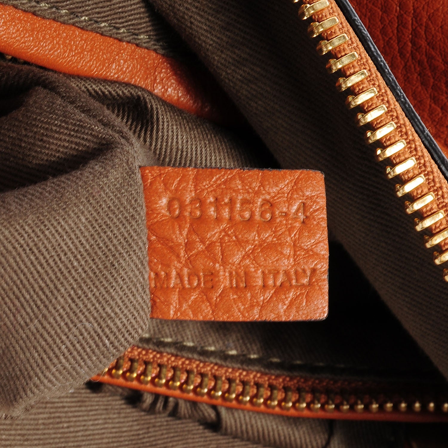 Chloe Calfskin Medium Marcie Satchel Whiskey 7 of 10