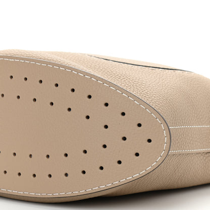 Delvaux Taurillon Pin Daily Surpique Bucket Sand 11 of 11