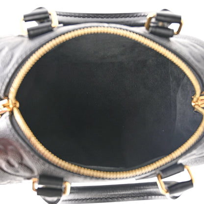 Louis Vuitton Empreinte Monogram Giant Speedy Bandouliere 20 Black 5 of 9