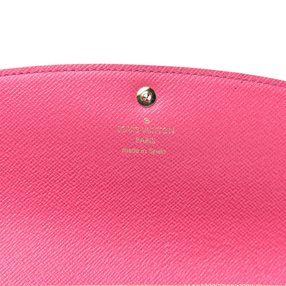 Louis Vuitton Monogram Bloom Flower Emilie Wallet 6 of 7