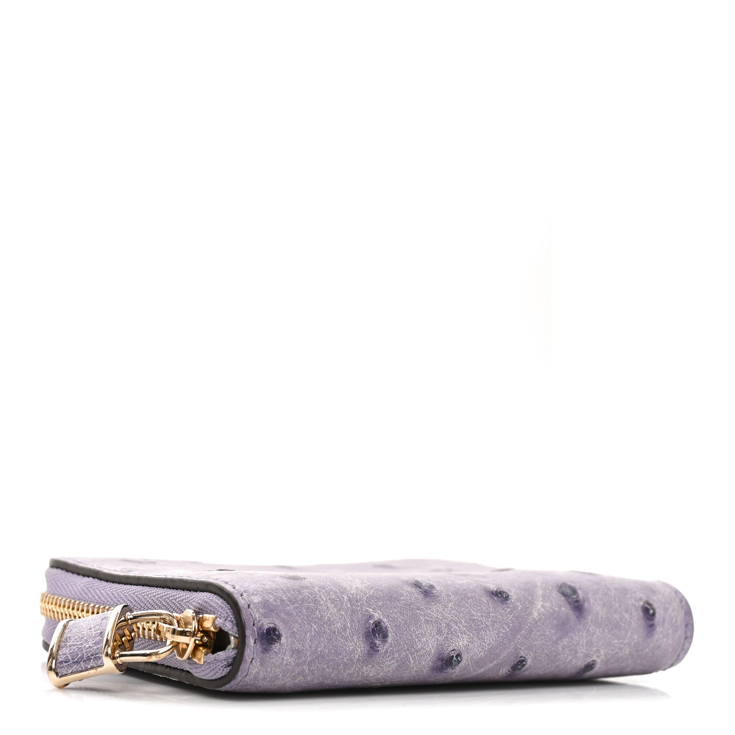 Louis Vuitton Ostrich Zippy Coin Purse Purple 4 of 6