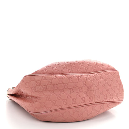 Gucci Guccissima Medium Sukey Hobo Rose 4 of 15
