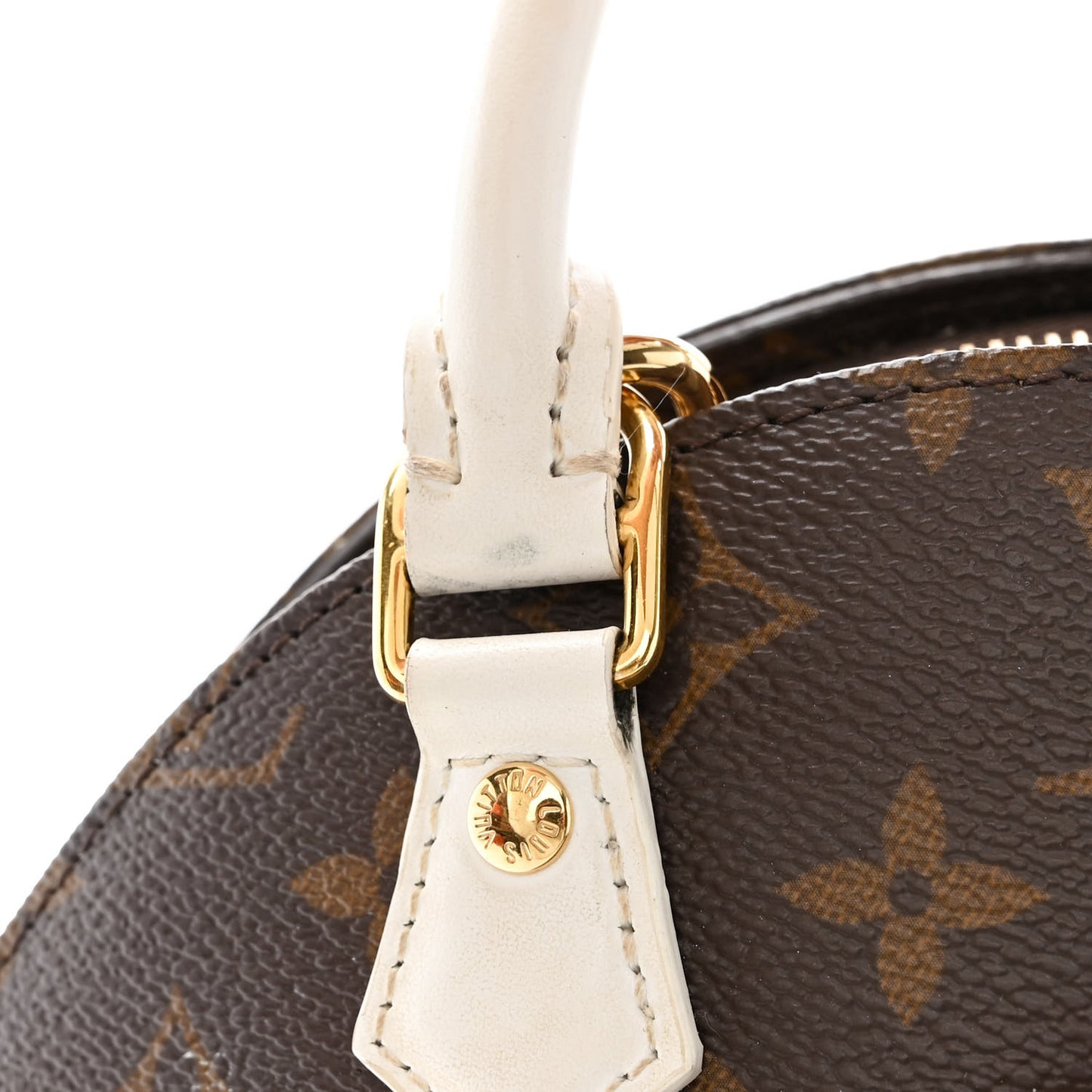 Monogram LV Match Ellipse BB White