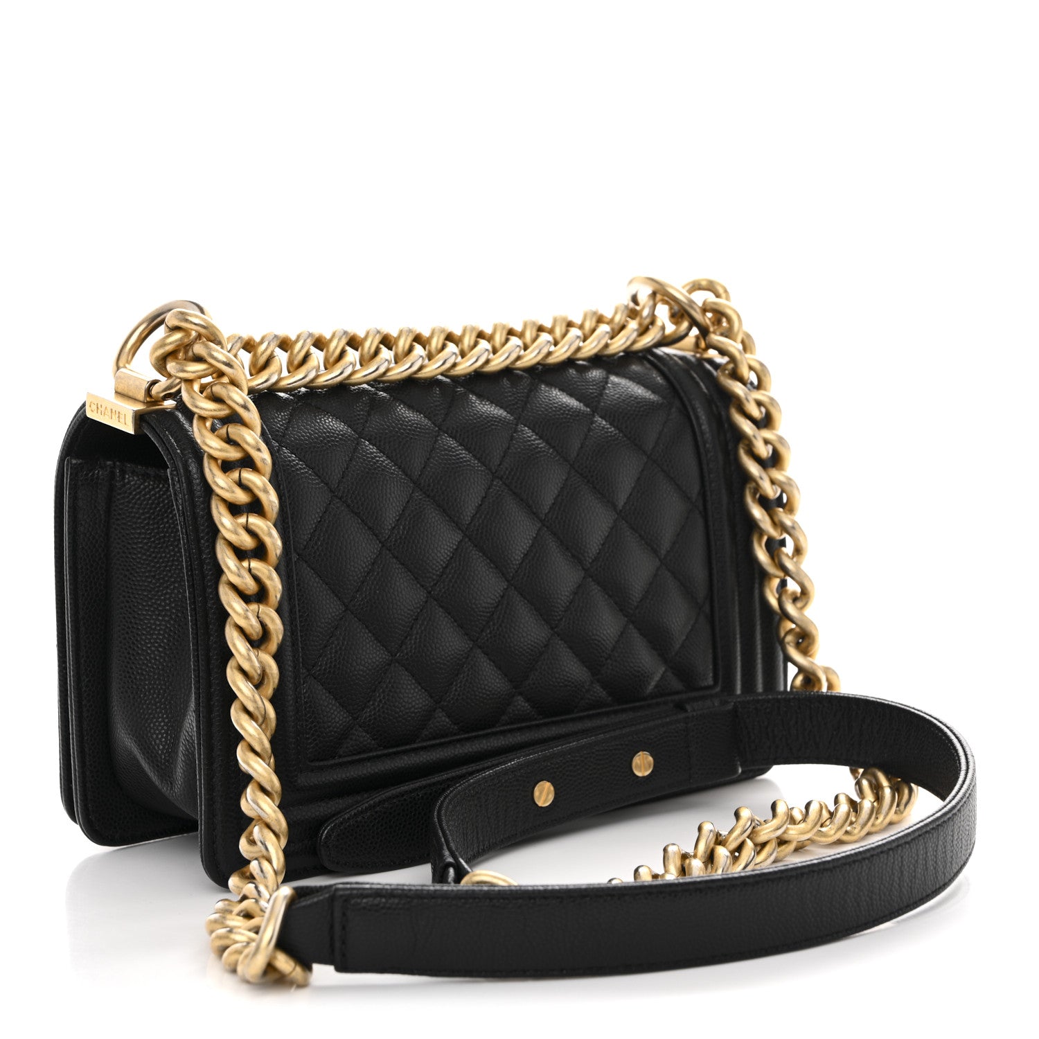 Chanel Caviar Quilted Small Boy Flap Black 3 of 11