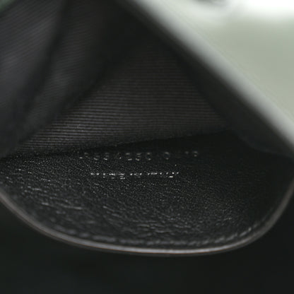 Saint Laurent Smooth Calfskin Small Talitha Bucket Bag Vert Fonce 6 of 10